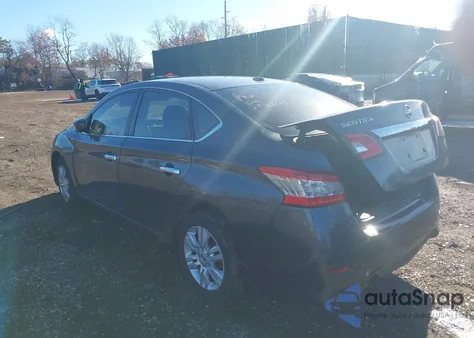2015 Nissan Sentra Sv from USA, damaged, VIN 3N1AB7AP3FL677948